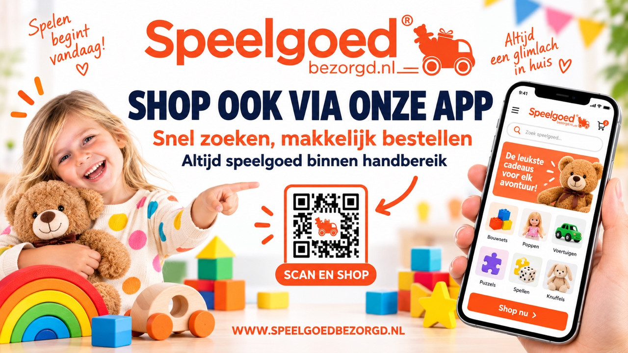 Shop ook via de Speelgoedbezorgd app