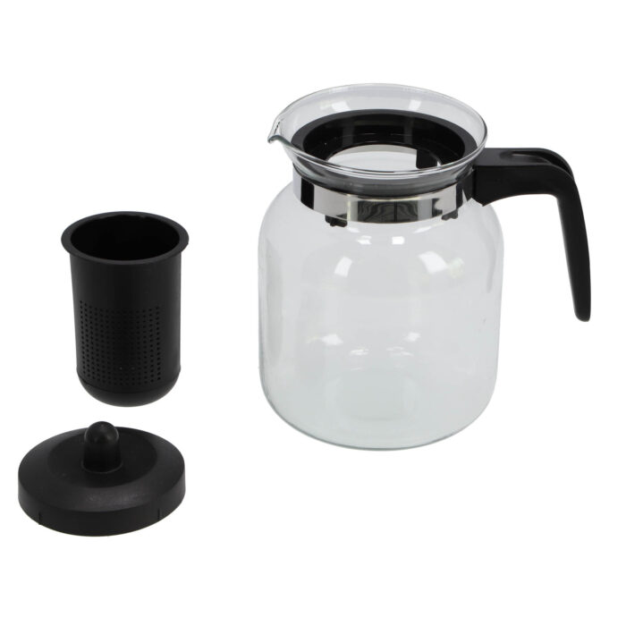 Excellent Houseware theepot voor losse thee 1,5 l - Afbeelding 5
