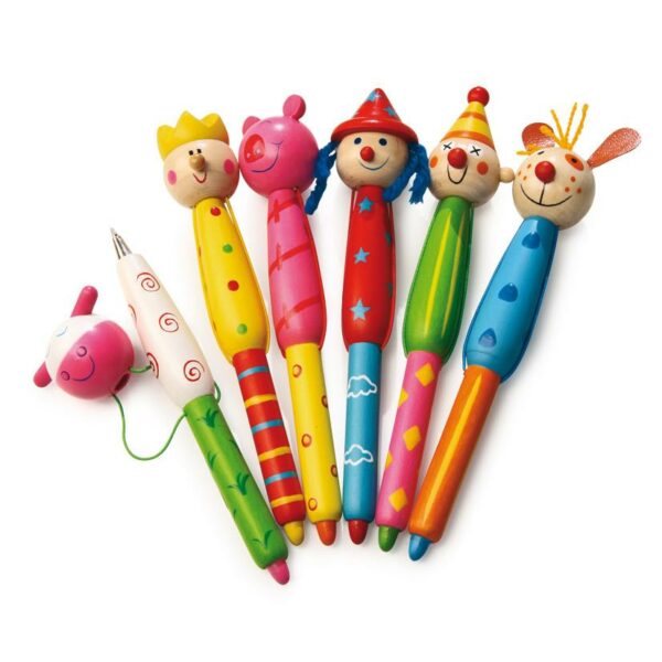 Kleurrijke balpennen