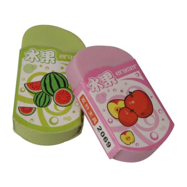 Gummen met fruit geur