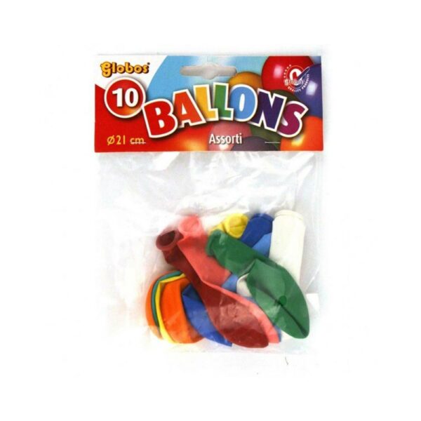 Gekleurde ballonnen (10 stuks)