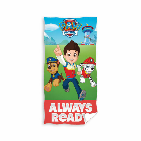 Paw Patrol Handdoek Always ready