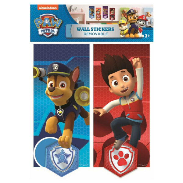 Paw Patrol muurstickers 4 stuks