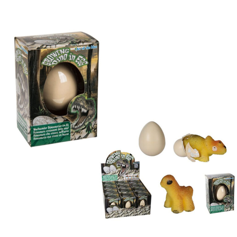 Dinosaurus Groei Ei - 6 CM