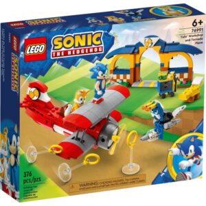 LEGO 76991 Sonic The Hedgehog Tails' werkplaats en Tornado vliegtuig