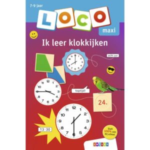 Loco Oefenboekje Maxi Klokkijken