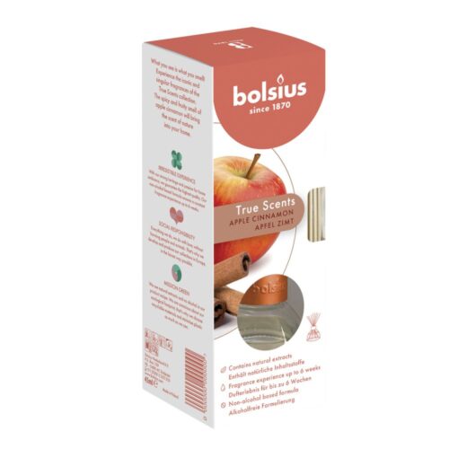 Bolsius Geurverspreider True Scents appel-kaneel  45 ml