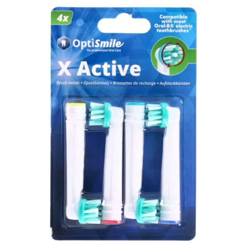 Opzetborstels OptiSmile 4 stuks voor Oral-B