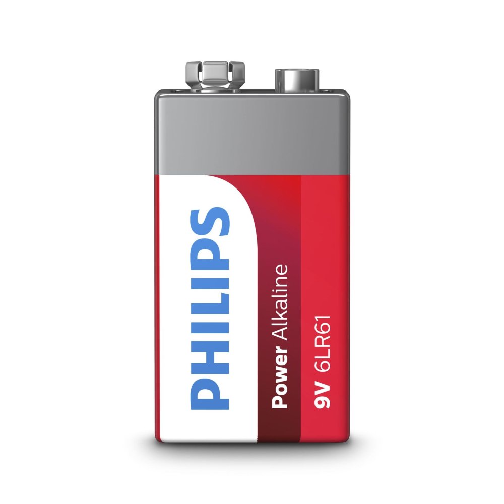 Philips Power Alkaline 9V 1-blister (w/o inner box
