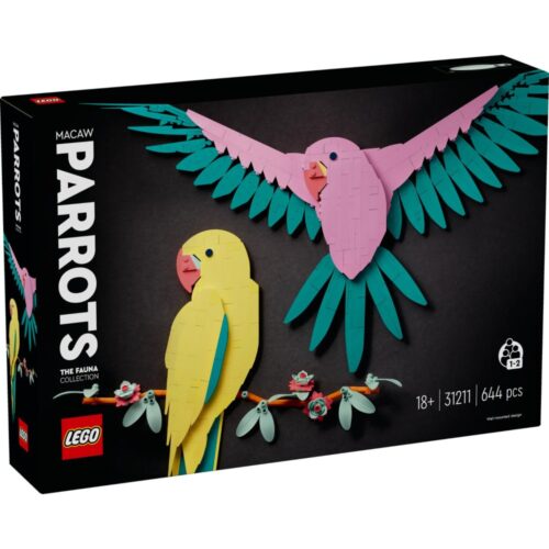 LEGO 31211 Art De Faunacollectie – Kleurrijke  papegaaien