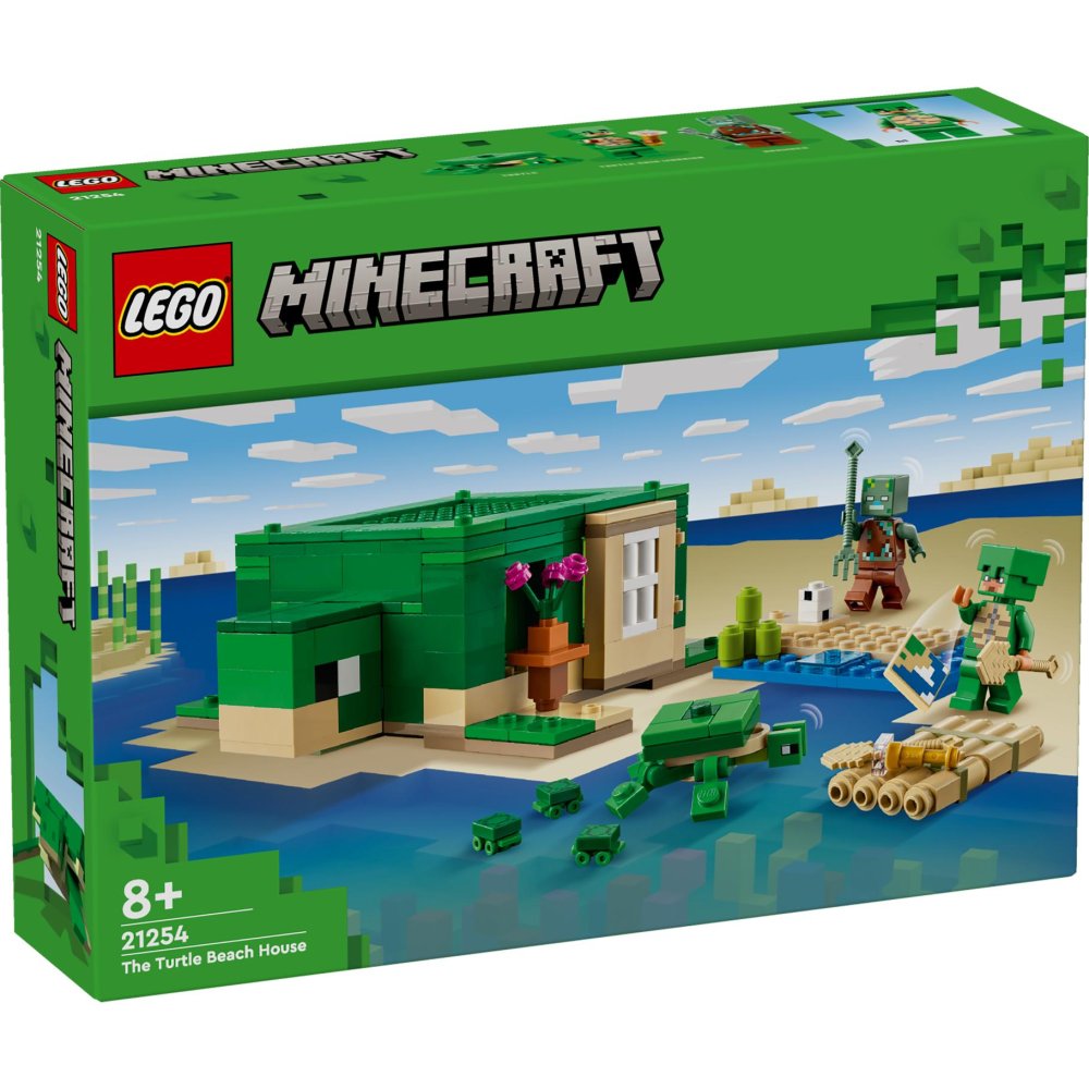 LEGO 21254 Minecraft Het Schildpadstrandhuis