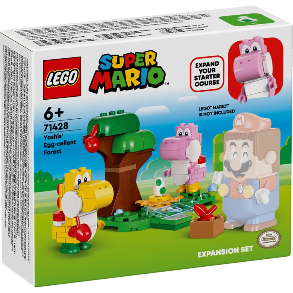 LEGO 71428 Super Mario Uitbreidingsset: Yoshi's  eigenaardige woud