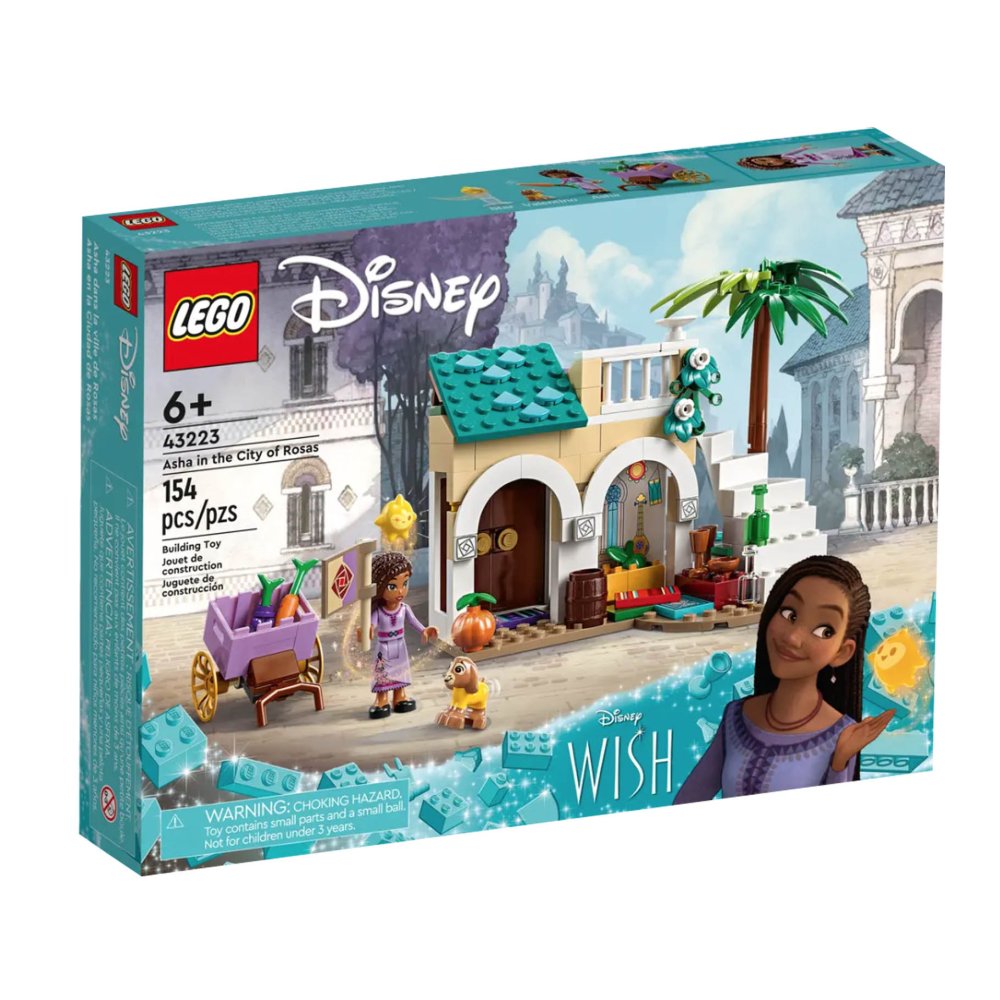 LEGO 43223 Disney Princess Asha in de stad