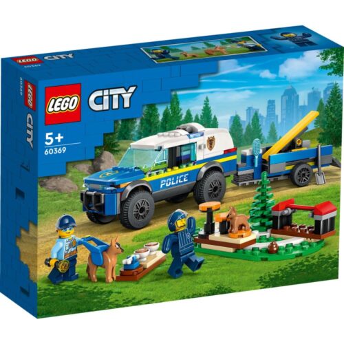 LEGO 60369 City Mobiele training voor  politiehonden
