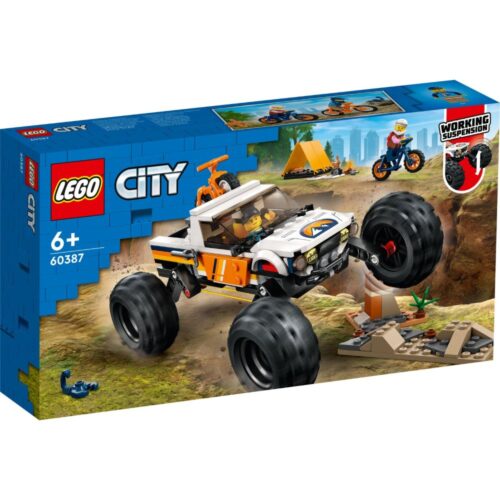 LEGO 60387 City 4x4 Terreinwagen Avonturen