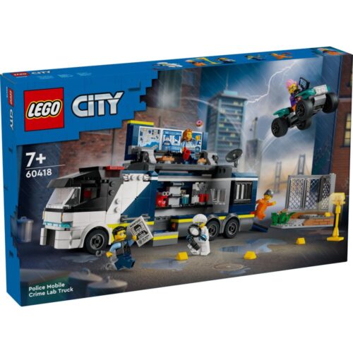 LEGO 60418 City Politielaboratorium In Truck