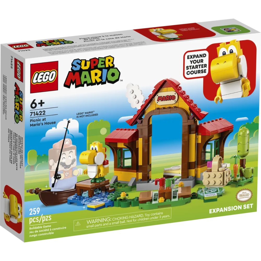 LEGO 71422 Mario Uitbreidingsset: Picknick bij Mario's huis