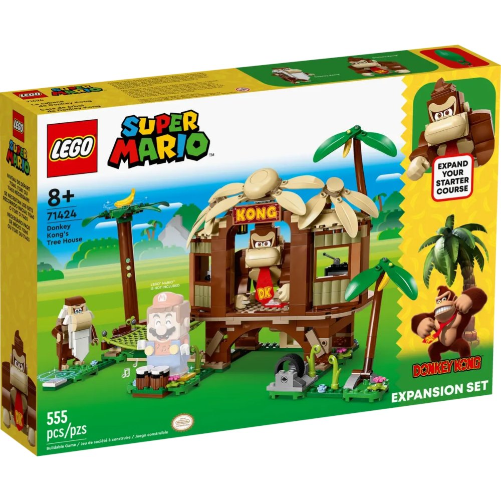 LEGO 71424 Mario Uitbreidingsset: Donkey Kongs boomhut