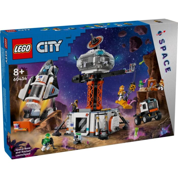 LEGO 60434 City Space Ruimtebasis  En Raketlanceringsplatform