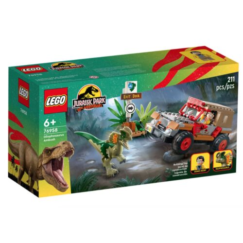 LEGO 76958 Jurassic World Dilophosaurus Hinderlaag