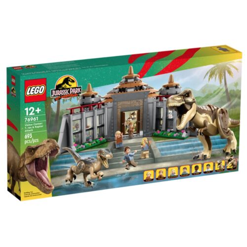 LEGO 76961 Jurassic World Bezoekerscentrum T. Rex & Raptor Aanval