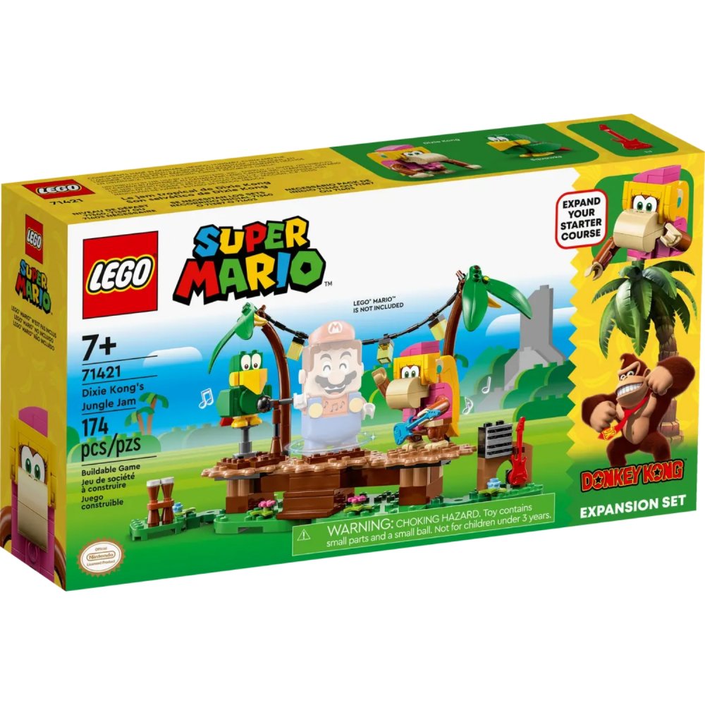LEGO 71421 Mario Uitbreidingsset: Dixie Kongs Jungleshow