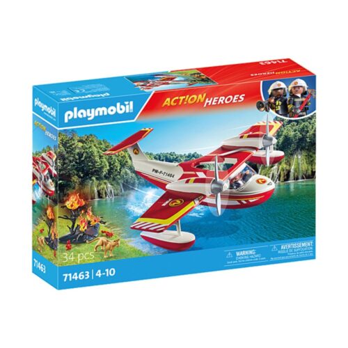 Playmobil 71463 Action Heroes Brandweervliegtuig Met Blusfunctie