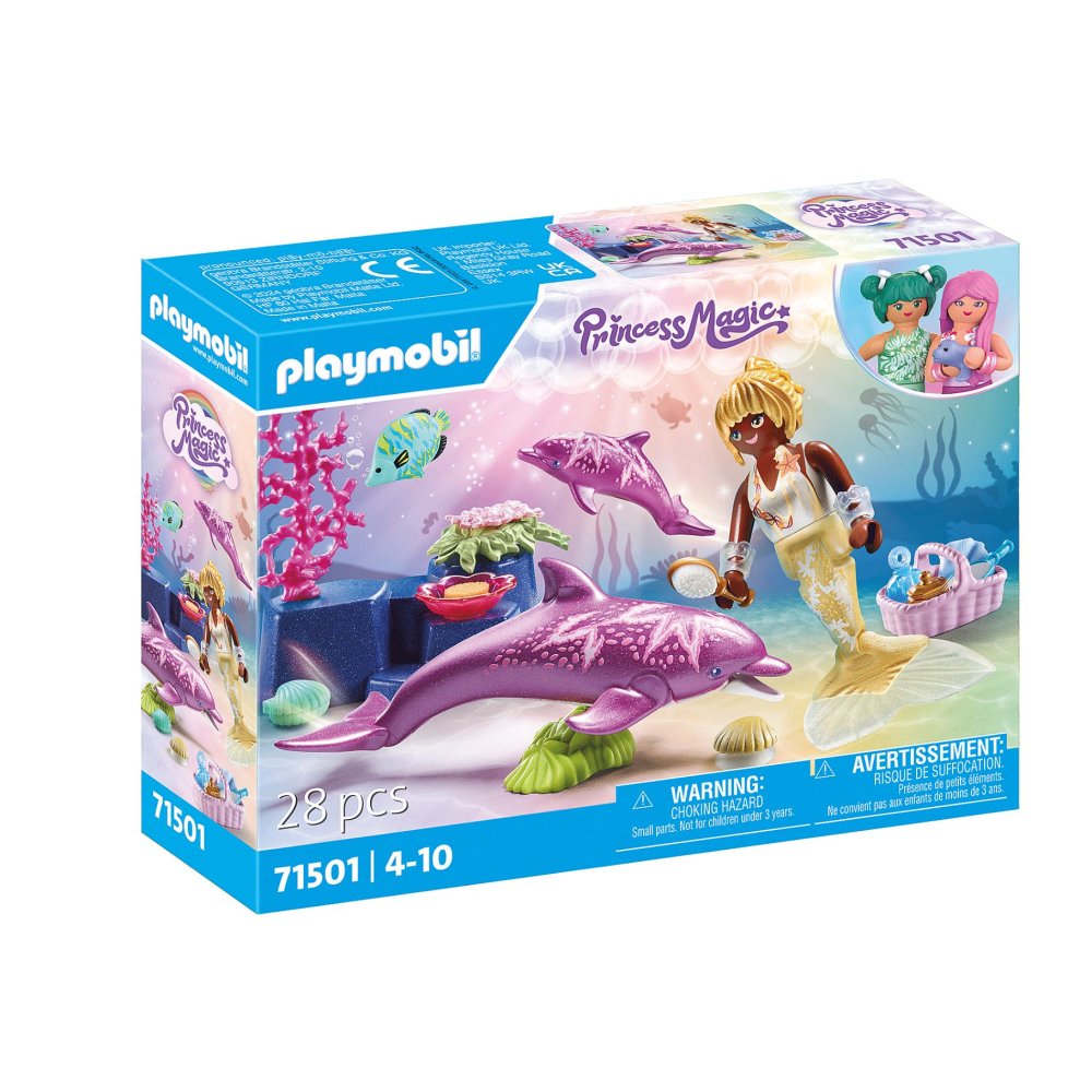 Playmobil 71501 Princess Magic Zeemeermin Met Dolfijnen
