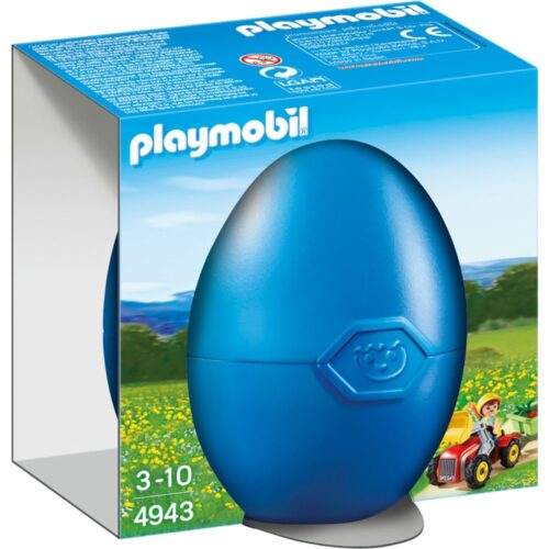 Playmobil 4943 Easter Eggs Jongen Met Kindertracto