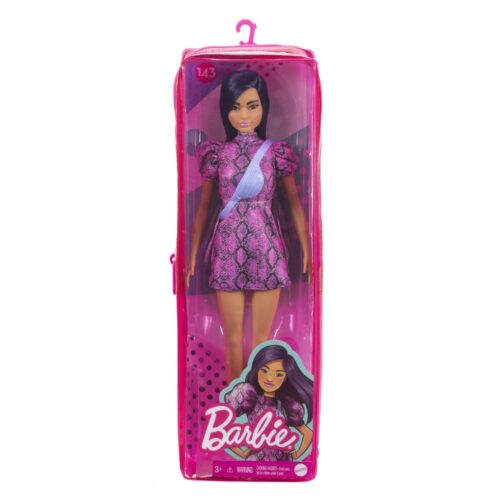 Barbie Fashionista Pop Roze En Zwart Jurkje