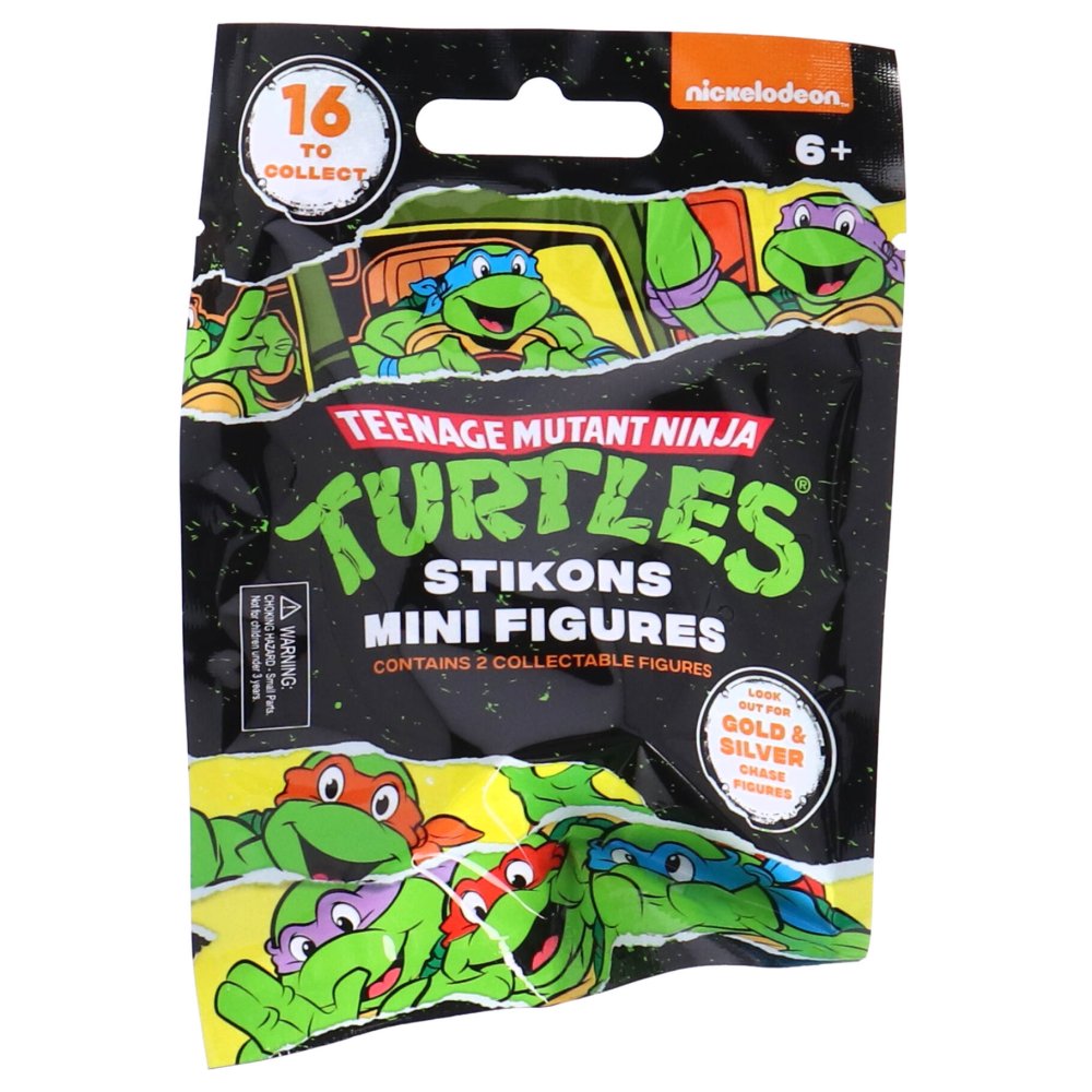 Teenage Mutant Ninja Turtles Mini Figures Stikons 2 Pack