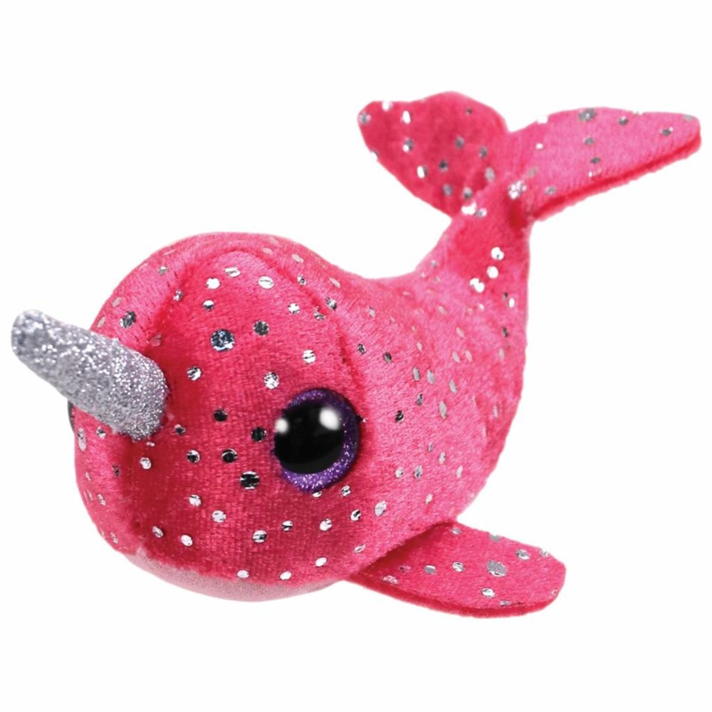 Ty Teeny Nelly Pink Narwhal 10 cm