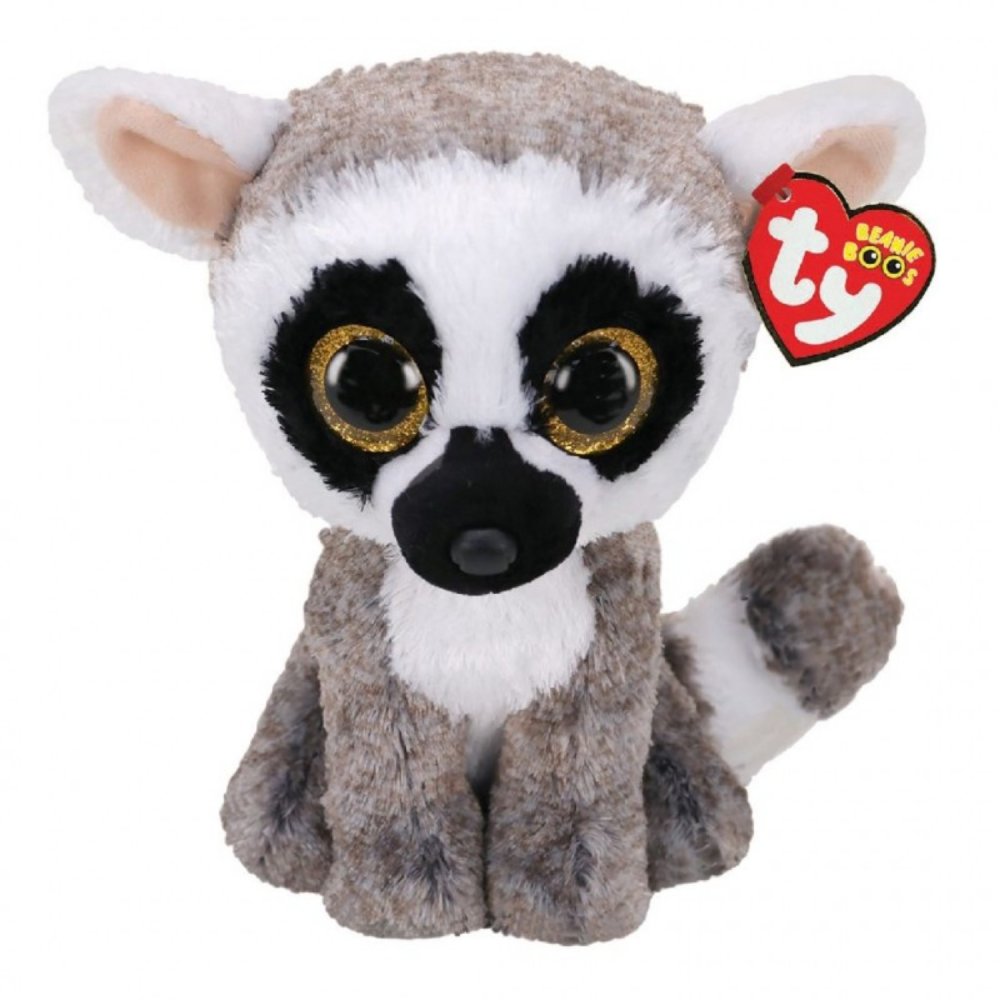 Ty Beanie Boo Linus Lemur 24 Cm