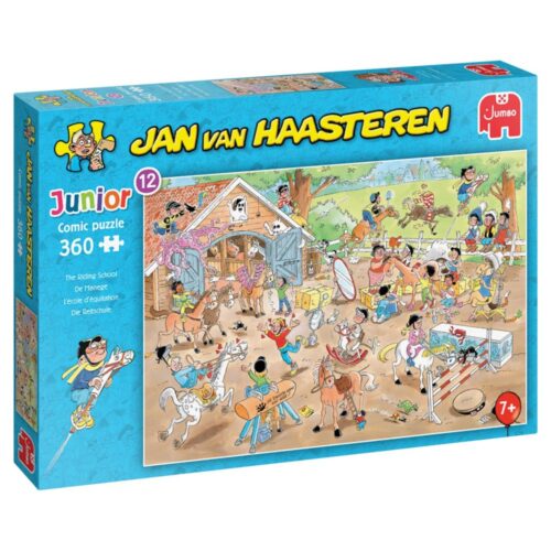 Jan van Haasteren Junior puzzel de manege 360  stukjes