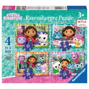 Ravensburger Gabby's Dollhouse puzzel  12-16-20-24 stukjes