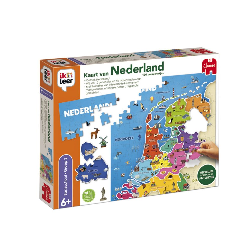 Spel Ik Leer Kaart Van Nederland