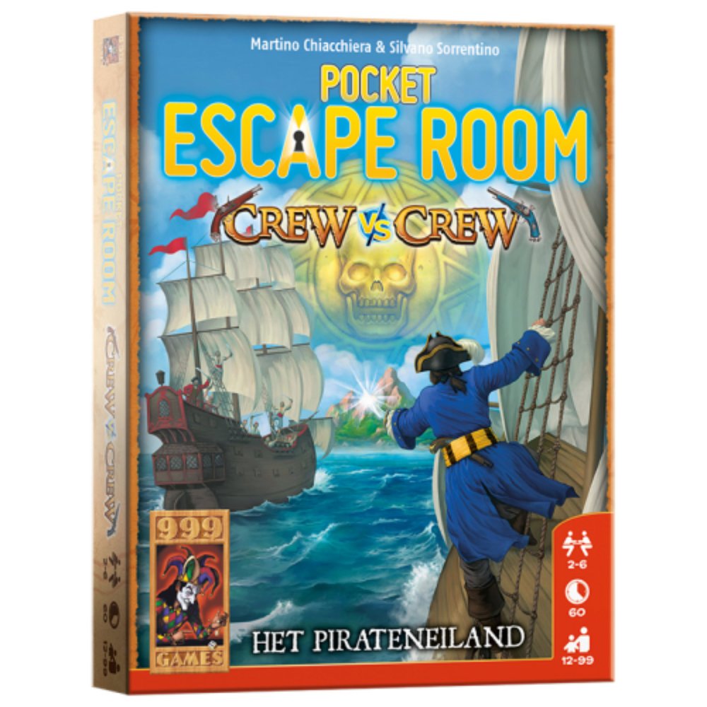 Spel Pocket Escape Room: Crew VS Crew - Het Pirateneiland