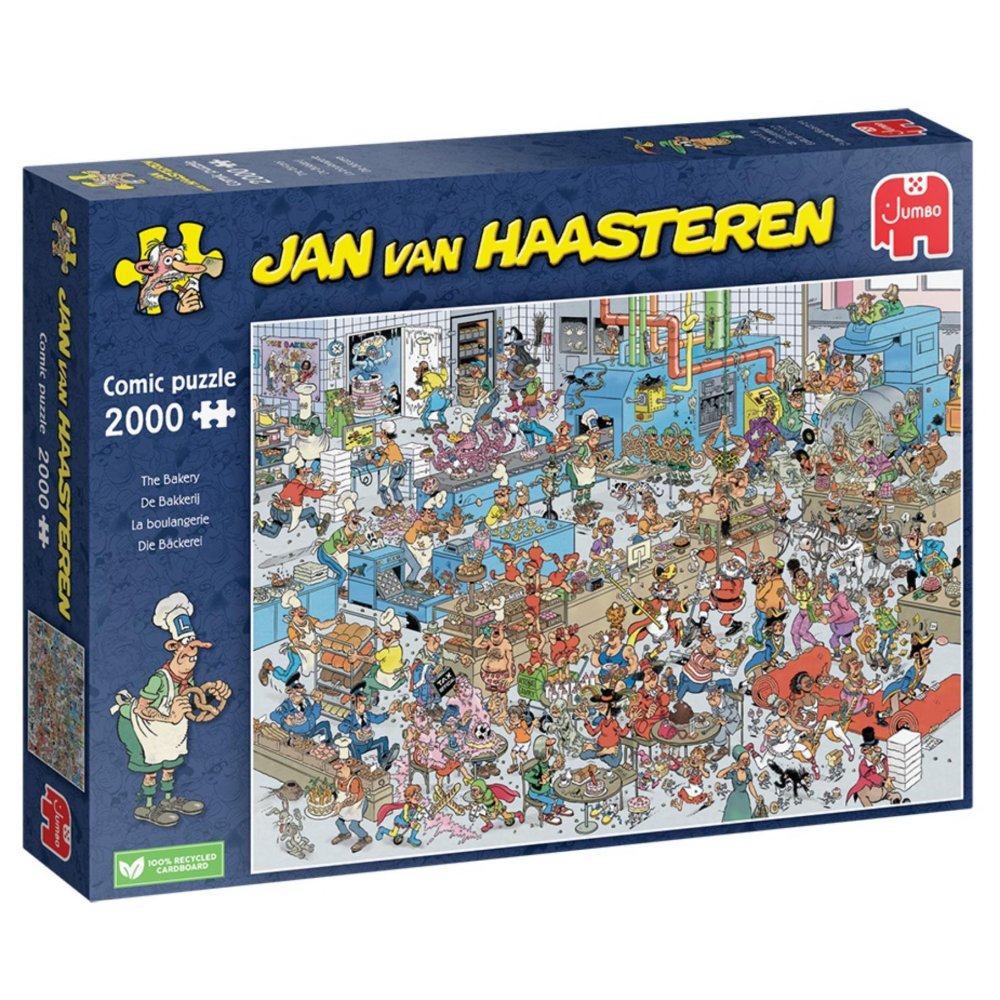 Jan Van Haasteren puzzel de bakkerij 2000 stukjes