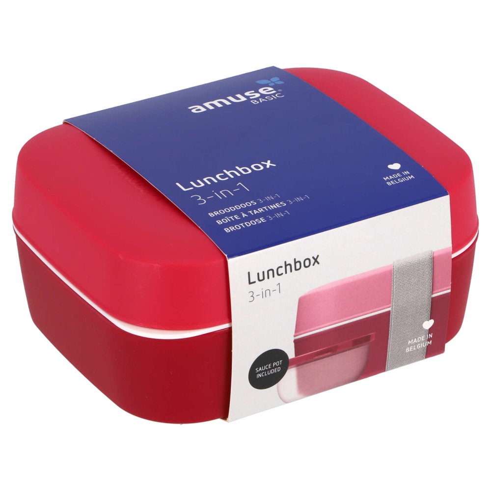 Amuse Lunchbox 3-in-1 Ruby