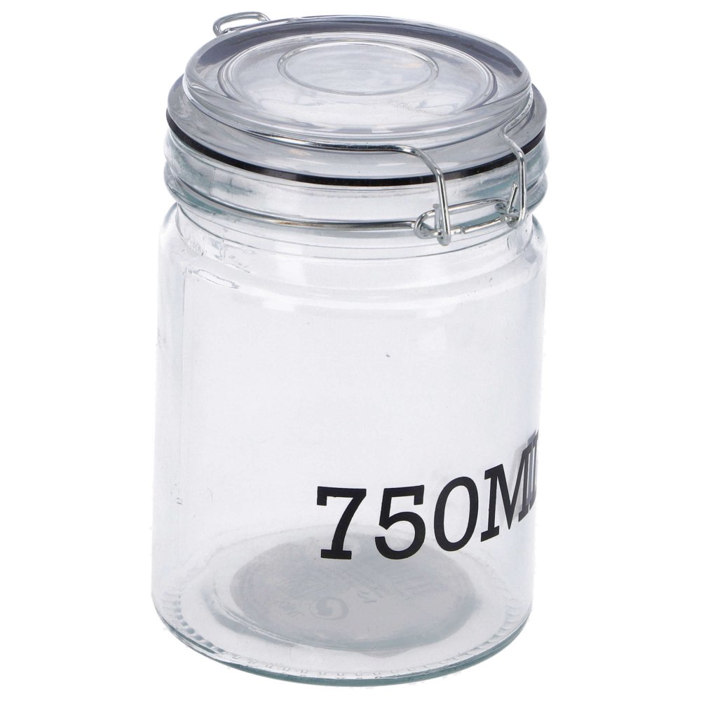 Voorraadpot Glas 750 ml