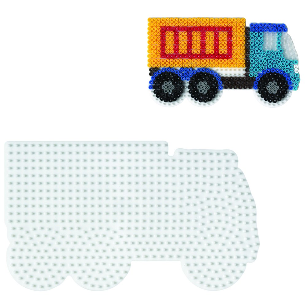 Hama Strijkkralen Grondplaat Truck Wit