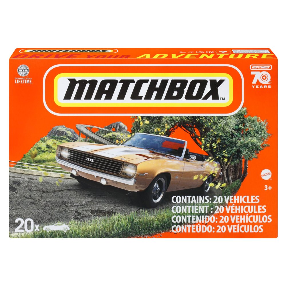 Match Box Basic 20 Car Pack Internet Doos