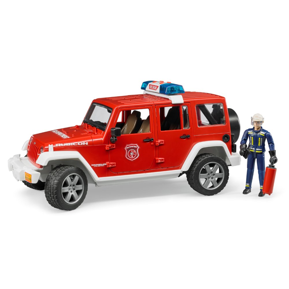 Auto Bruder Jeep Wrangler Brandweer