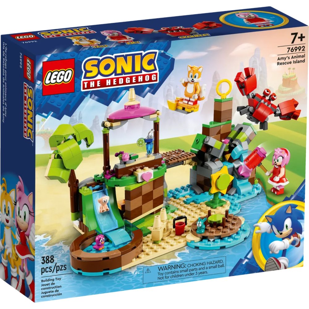 LEGO 76992 Sonic The Hedgehog Amy's dierenopvangeiland