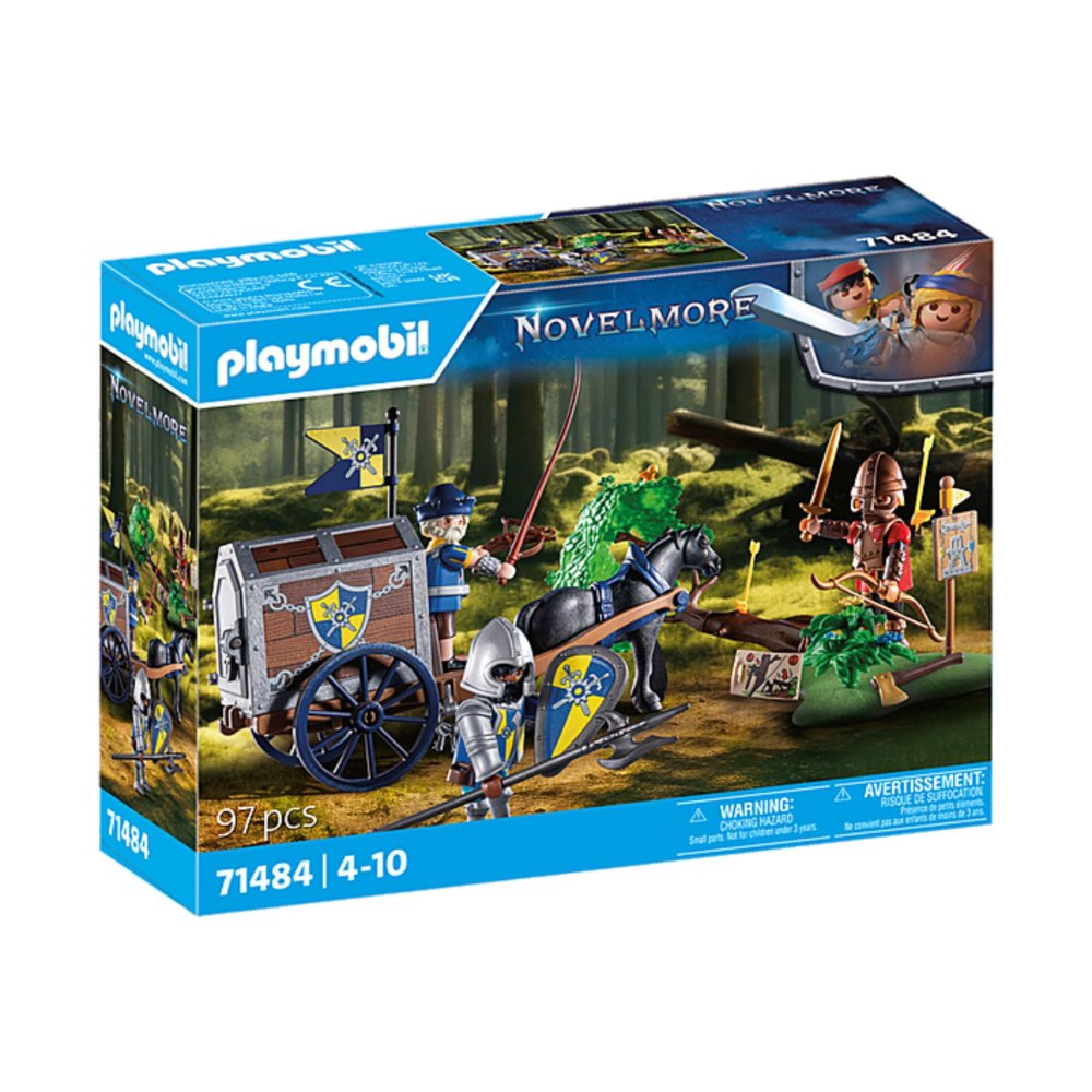 Playmobil 71484 Novelmore Overval Op  Transportwagen