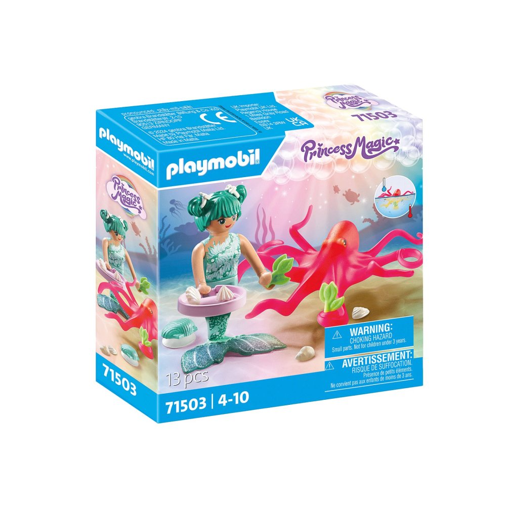 Playmobil 71503 Princess Magic Zeemeermin Met Van  kleur veranderende octopus