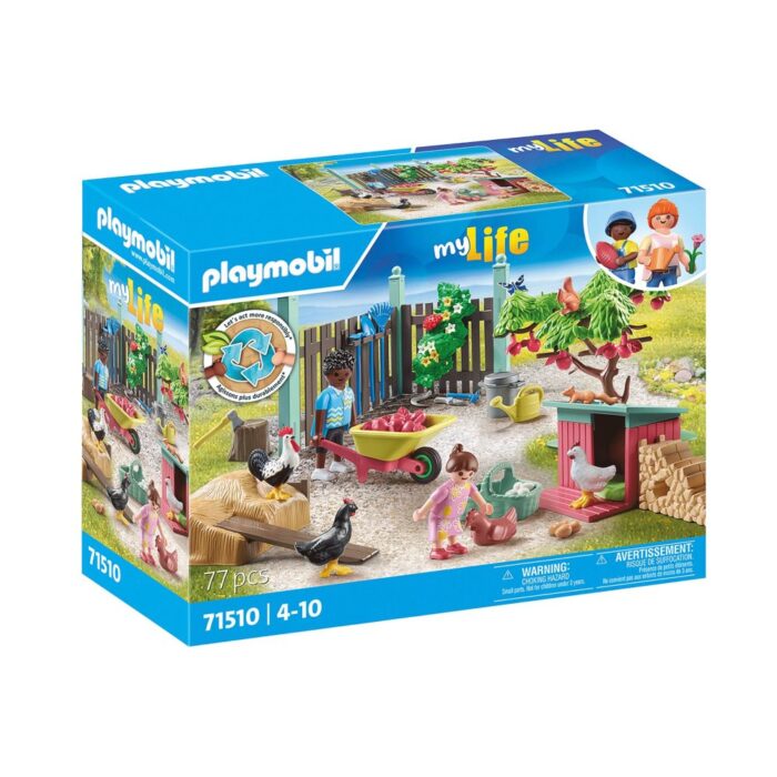 Playmobil 71510 My Life Kleine Kippenboerderij In  De Tuin Van Het Kleine Huis