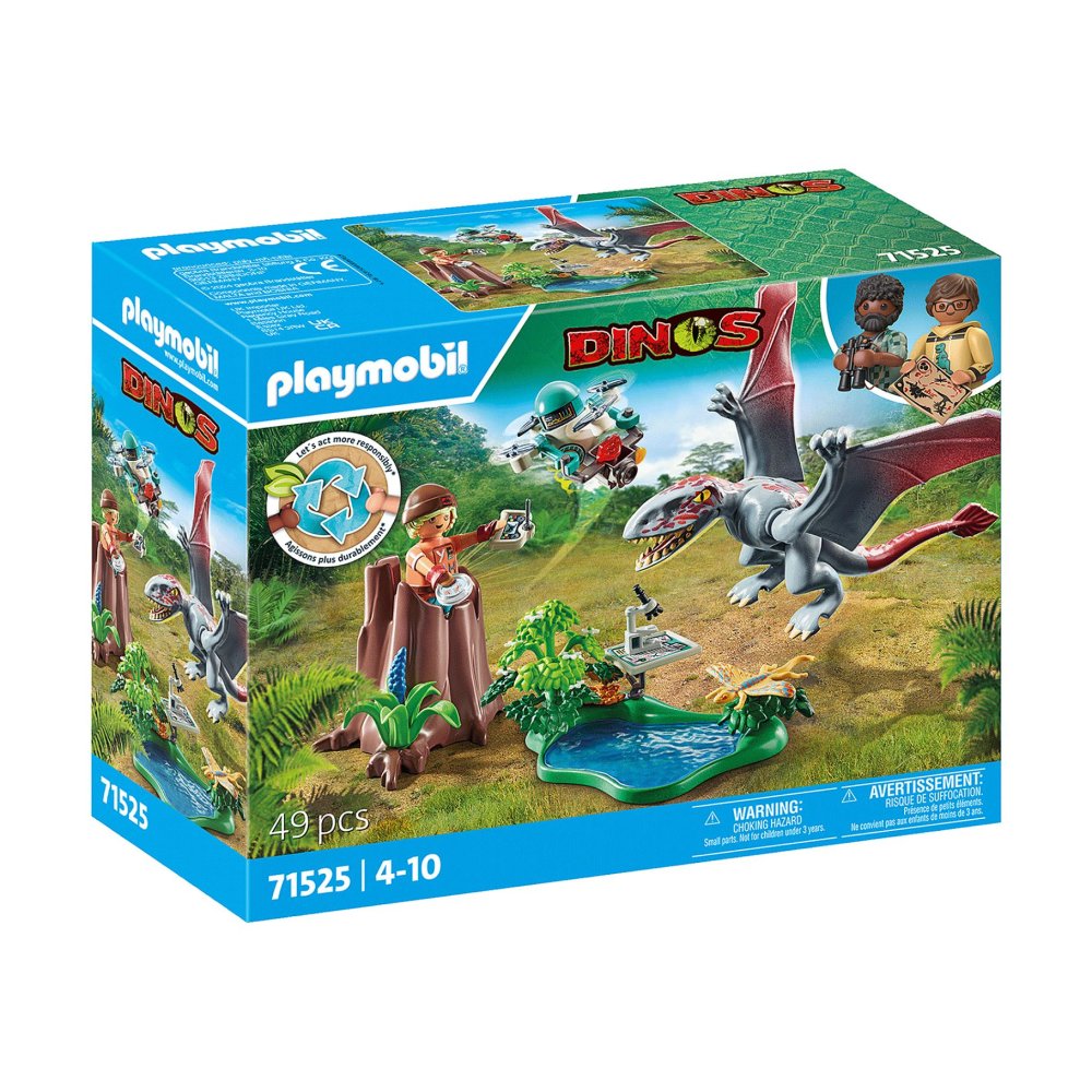 Playmobil 71525 Dinos Observatiepost Voor  Dimorphodon