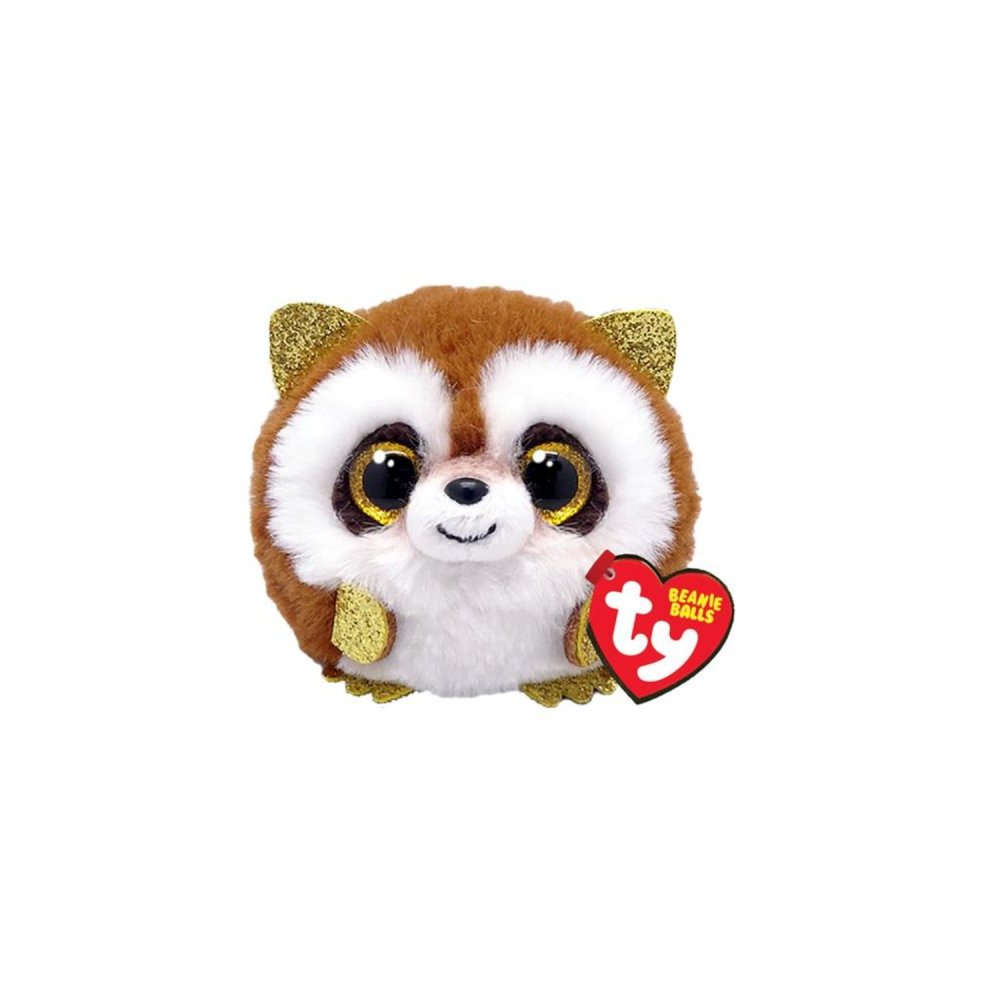 Ty Puffies Pickpocket Raccoon Brown 10 cm