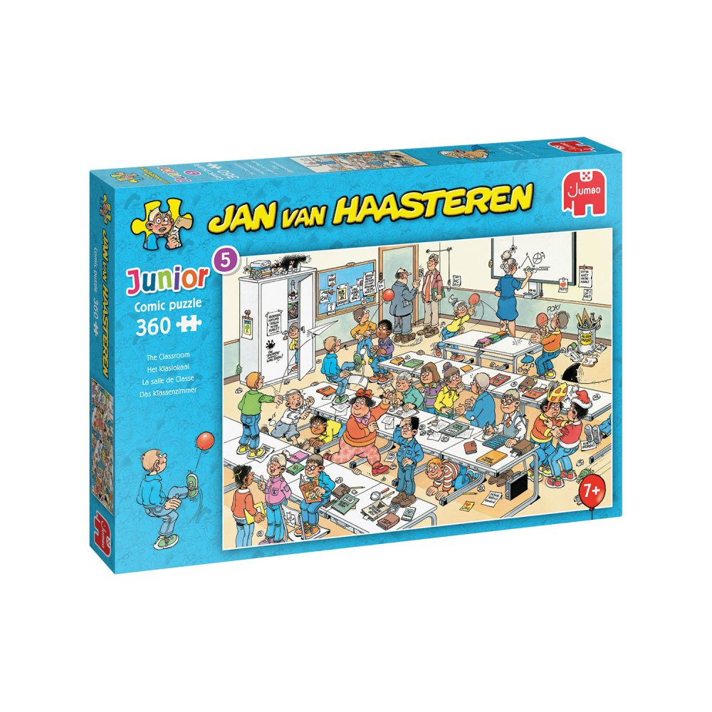 Jan Van Haasteren Junior Puzzel Klaslokaal 360 Stukjes